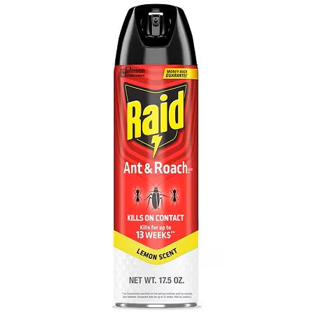 Raid Ant & Roach Killer - Lemon Fresh 17.5 oz
