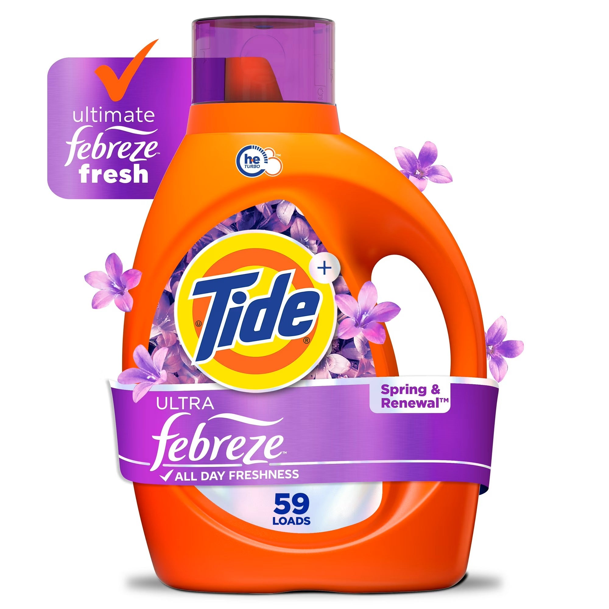 Tide He + Febreze Liquid Laundry Detergent 84 oz