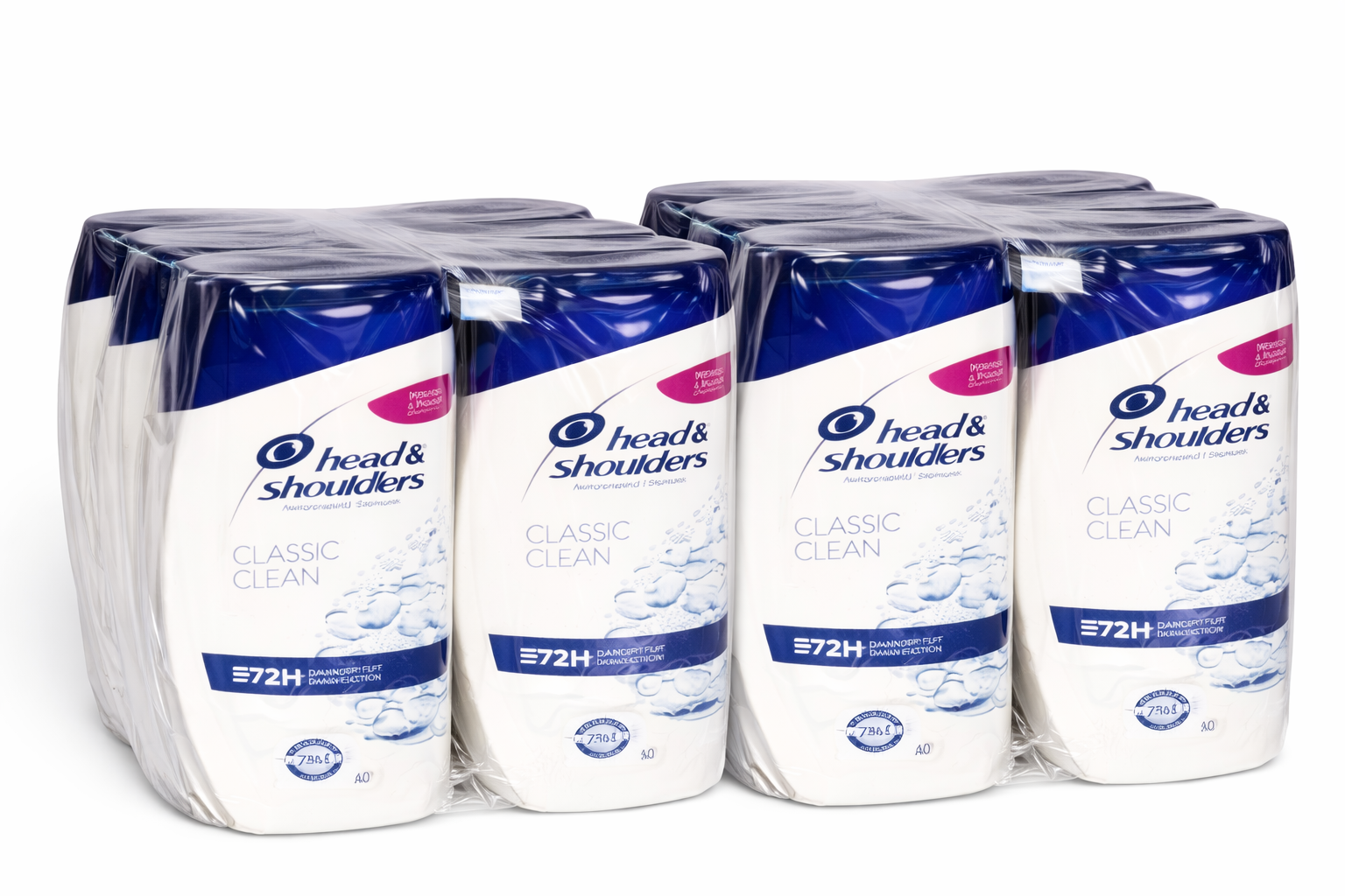 Head & Shoulders Classic Clean Anti-Dandruff Shampoo 13.5oz 12-Pack (2 Cases of 6