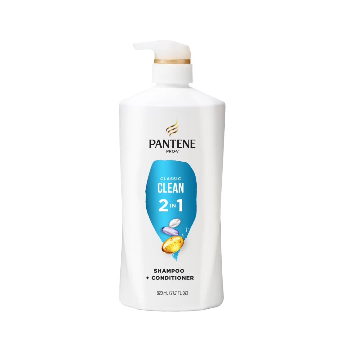 Pantene Pro-V Classic Clean 2-in-1 Shampoo & Conditioner - 27.7 fl oz (820 mL) Pump