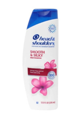 Head & Shoulders Smooth & Silky Anti-Dandruff Shampoo 400ml (12 Bottles) 2 Cases