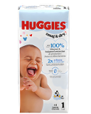 Huggies Snug & Dry Diapers -Size 1 44 ct case of 4