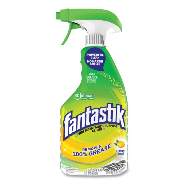 Fantastik Disinfectant Multi-Purpose Cleaner Fresh Scent, 32 oz