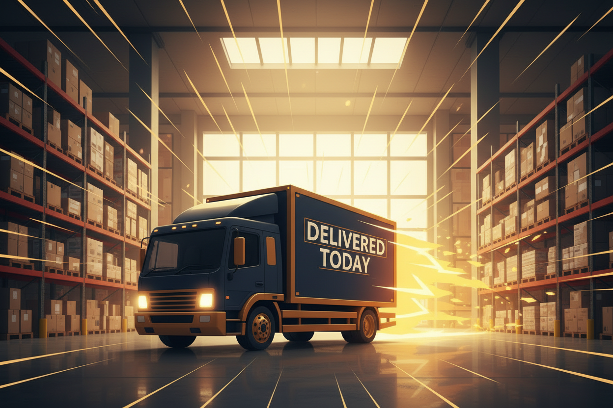 Delivered Today - Warehouse Match