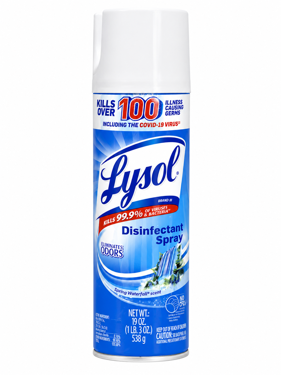 Lysol Disinfectant Spray - Spring Waterfall 19 oz