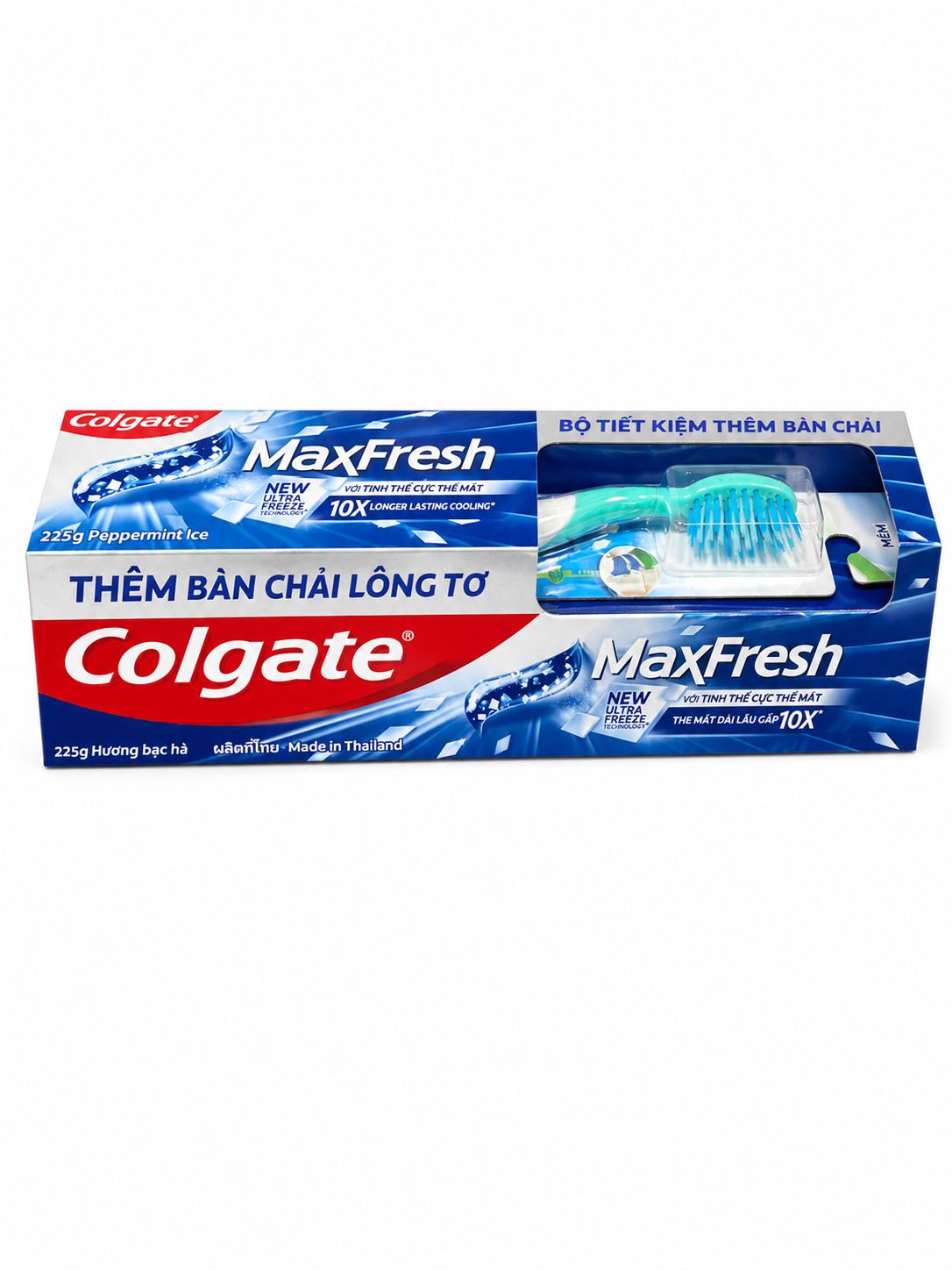 Colgate Maxfresh Peppermint 7.9oz + Free Brush