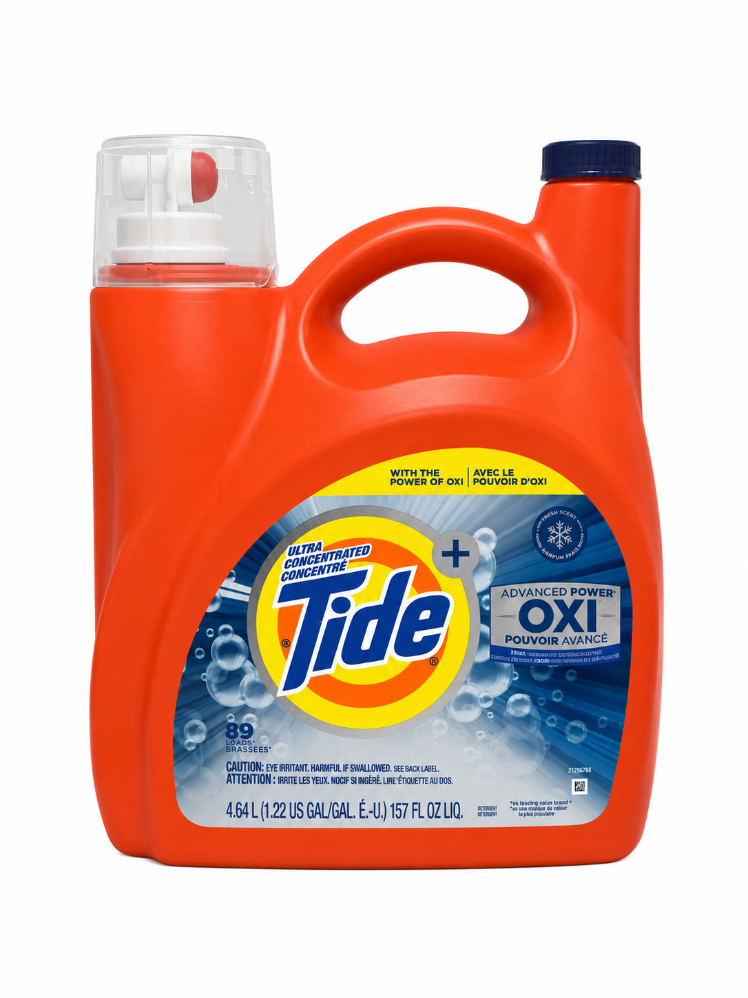 Tide Advanced Oxi Liquid Laundry Detergent 157 oz