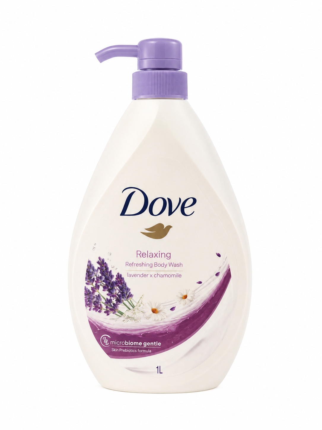 Dove Lavender & Chamomile Relaxing Body Wash Pump 1L